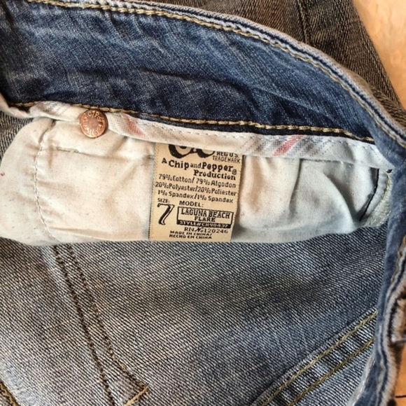 C7P Laguna Beach Flare Size 7 Medium Wash EUC - Picture 6 of 8
